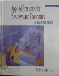 Image of Applied Statics for Business and Economics