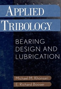 Image of APPLIED TRIBOLOGY BEARING DESIGN AND LUBRICATION