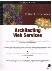 Image of ARCHITECTING WEB SERVICES