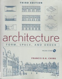 Image of ARCHITECTURE  FORM, SPACE, AND ORDER
