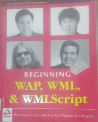 Image of BEGINNING WAP WML & WMLScript