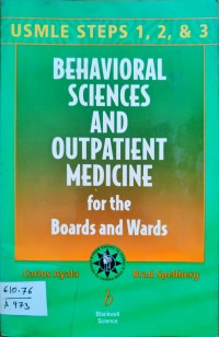 Image of Behavioral Science and out patient medicine