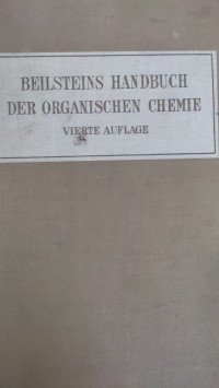 Image of BEILSTEINS HANDBUCH DER ORGANISCHEN