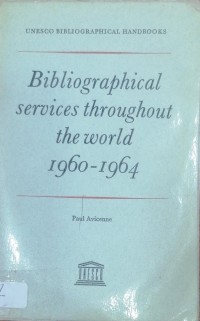 Image of Bibliographical servies throughout the world 1960-1964