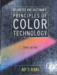 Image of Billmeyer and Saltzman’s Principles of Color Technology