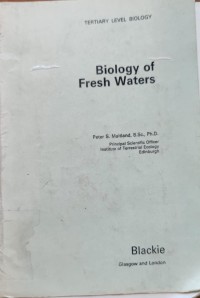 Image of Biology Of Fresh Waters
