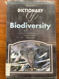 Image of Biotech's DICTIONARY OF BIODIVERSITY