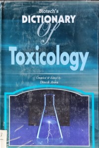 Image of Biotech's Dictionary of Toxicology