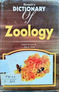 Image of Biotech's Dictionary of Zoology