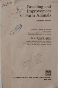 Image of Breeding and Improvement Mof Farm Animals