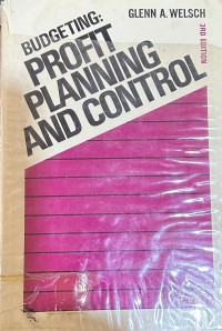 Image of BUDGETING PROFIT PLANNING AND CONTROL