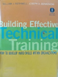 Image of Building Effective Technical Training