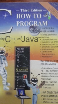 Image of C HOW TO PROGRAM