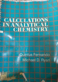 Image of Calculations in Analytical Chemistry