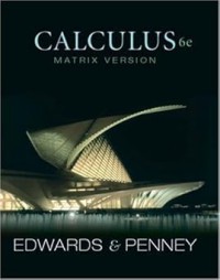 Image of Calculus, Matrix Version (6th Edition)