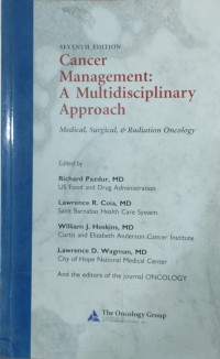Image of cancer management multidisciplinary