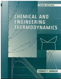 Image of CHEMICAL AND ENGINEERING THERMODYNAMICS