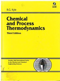 Image of CHEMICAL AND PROCESS THERMODYNAMICS
