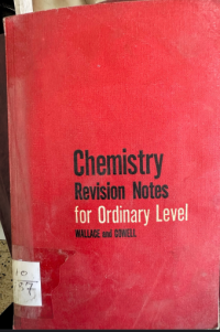 Image of Chemistry revision notes for Ordinary Level