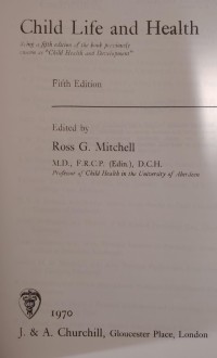 Image of Child Life and Health
