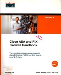 Image of Cisco ASA and PIX Firewall Handbook