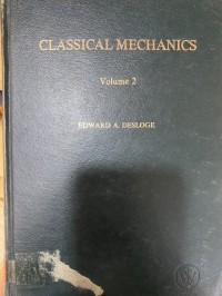 Image of Classical Mechanics, Volume 2
