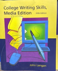 Image of College Writing Skills, Media Edition