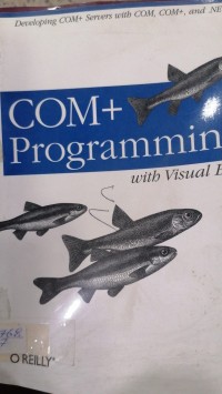Image of COM+ Programming with visual Basic