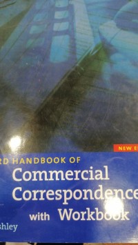 Image of commercial correspondence workbook