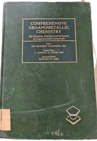Image of COMPREHENSIVE ORGANOMETALIC CHEMISTRY