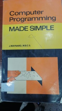 Image of Computer programming MADE SIMPLE
