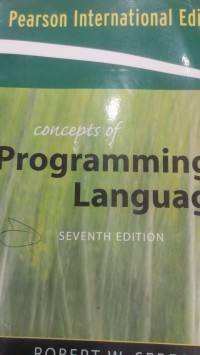 Image of concepts of Programming Languages