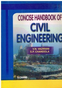 Image of CONCISE HANDBOOK OF CIVIL ENGINEERING