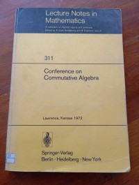 Image of Conference on Commutative Algebra