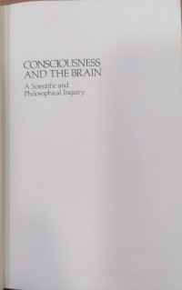 Image of CONSCIOUSNESS AND THE BRAIN