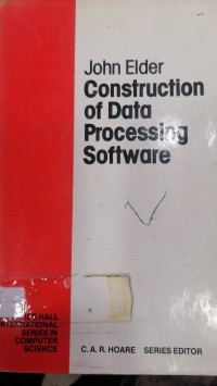 Image of Construction of Data processing software