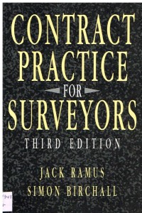 Image of CONTRACT PRACTICE FOR SURVEYORS