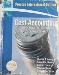 Image of Cost Accounting a Managerial Emphasis
