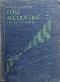 Image of Cost Accounting a Managerial Emphasis