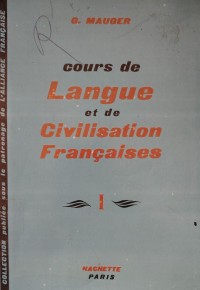 Image of COURS DE LANGUE ET DE CIVILISATION
FRANÇAISES