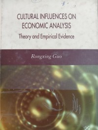 Image of CULTURAL INFLAUNCES ON ECONOMIC ABALYSIS