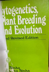 Image of Cytogenetics, Plant Breeding and Evolution