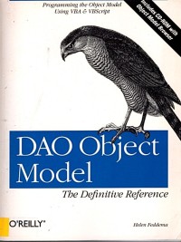 Image of DAO Object Model The Definitive Reference