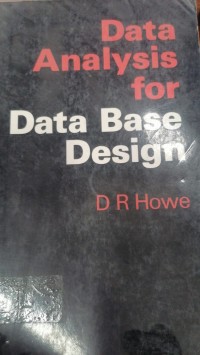 Image of Data Analysis for Data Base Design