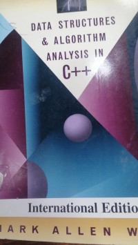 Image of DATA STRUCTURES & ALGORITHM ANALYSIS IN C++
