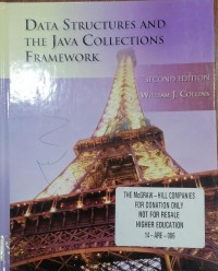 Image of DATA STRUCTURES AND THE JAVA COLLECTIONS FRAMEWORK