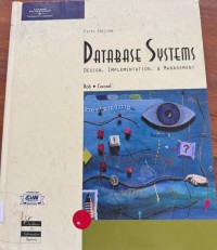 Image of DATABASE SYSTEMS : DESIGN, IMPLEMENTATION & MANAGEMENT