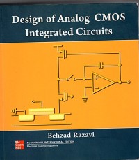 Image of DESIGN OF ANALOG CMOS INTEGRATED CIRCUITS