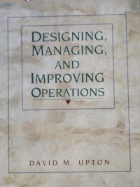 Image of Designing Managing And Improving Oprations