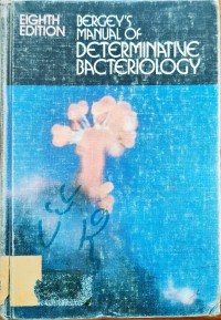 Image of DETERMINATIVE BACTERIOLOGY